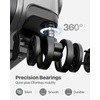 Coolife Expandable Luggage with TSA Lock 2 Piece Set Black | Suitcase Set with 360° Smooth-Rolling Dual Spinner,Durable Hardshell Suitcases,Reinforced Bottom Groove(Grey)