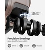 Coolife Expandable Luggage with TSA Lock 2 Piece Set Black | Suitcase Set with 360° Smooth-Rolling Dual Spinner,Durable Hardshell Suitcases,Reinforced Bottom Groove(Apricot)