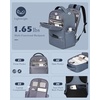 Coolife Lightweight Luggage with TSA Lock,Medium Checked Gray | Durable Hard Shell Suitcase for Travel,360° Smooth-Rolling Dual Spinner Wheels(Blue)