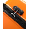 Coolife Luggage, Lightweight and Durable Hardshell, 24 in, wine wind new | Checked Suitcase with PC+ABS Hardshell, 360° Dual Spinner Wheels, TSA Lock, YKK Zipper, and Aluminum Handle(orange new)