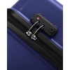 Coolife Luggage, Lightweight and Durable Hardshell, 24 in, wine wind new | Checked Suitcase with PC+ABS Hardshell, 360° Dual Spinner Wheels, TSA Lock, YKK Zipper, and Aluminum Handle(navy new)